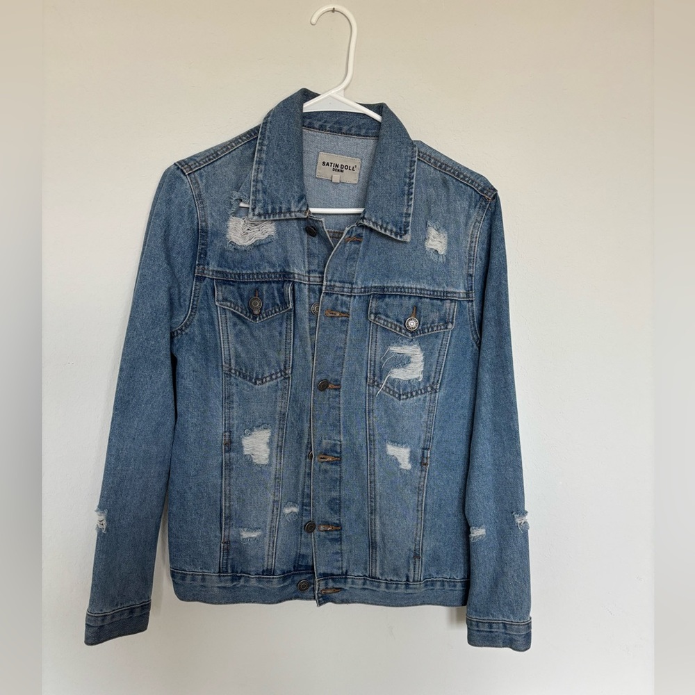 Satin Doll Jeans Jacket